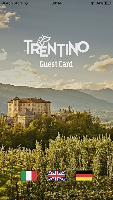 Emulate iPhone app Trentino Guest Card using MyAndroid