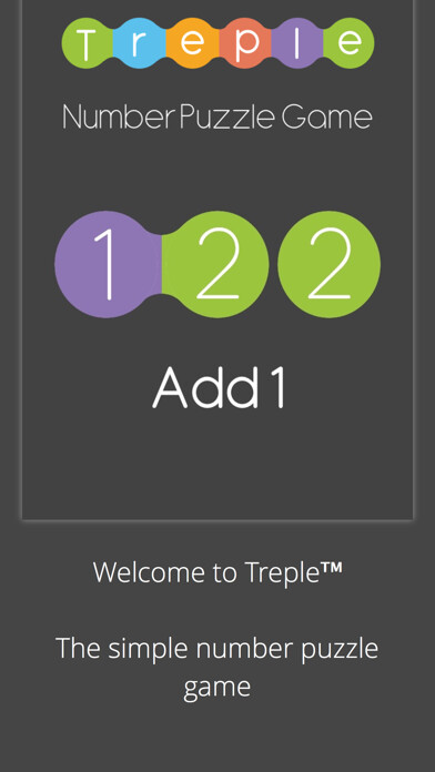 Emulate iPhone app Treple - Original Number Puzzle Game using MyAndroid