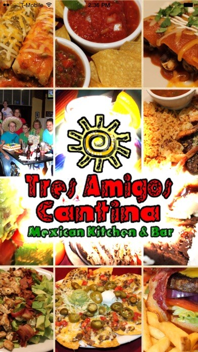 Emulate iPhone app Tres Amigos Cantina using MyAndroid Emulate iPhone app Tres Amigos Cantina using MyAndroid