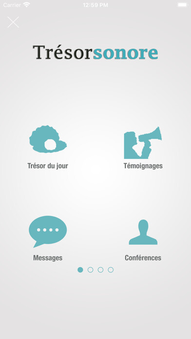 Emulate iPhone app Tresorsonore using MyAndroid