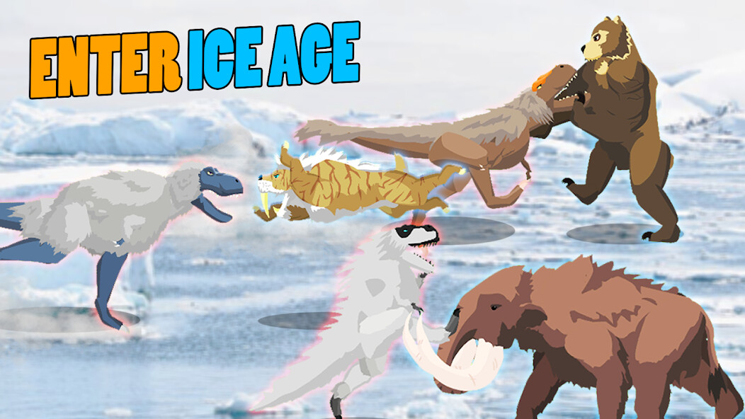 Run android online APK T-Rex Fights Ice Age Beasts from MyAndroid or emulate T-Rex Fights Ice Age Beasts using MyAndroid Run android online APK T-Rex Fights Ice Age Beasts from MyAndroid or emulate T-Rex Fights Ice Age Beasts using MyAndroid
