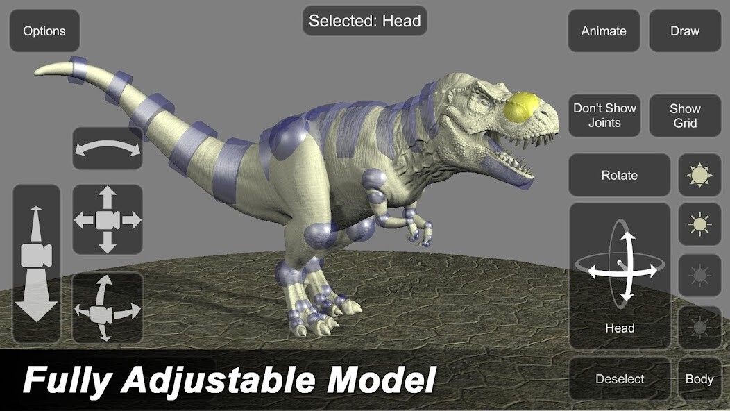 Emulate iPhone app T-Rex Mannequin using MyAndroid Emulate iPhone app T-Rex Mannequin using MyAndroid