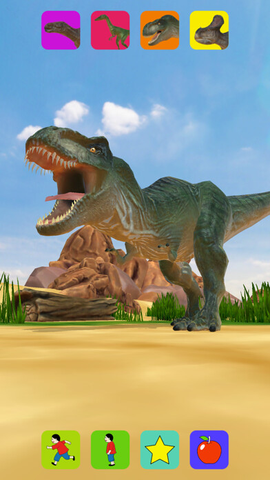 Emulate iPhone app T. Rex Tyrannosaurs Rex, Kids Dinosaurs using MyAndroid Emulate iPhone app T. Rex Tyrannosaurs Rex, Kids Dinosaurs using MyAndroid