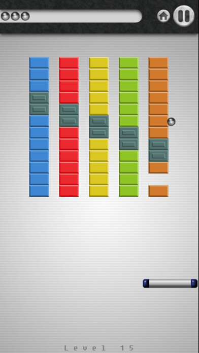 Emulate iPhone app Treze Bricks Breaker using MyAndroid