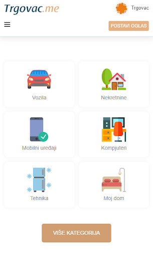 Run android online APK Trgovac - Besplatni oglasi from MyAndroid or emulate Trgovac - Besplatni oglasi using MyAndroid