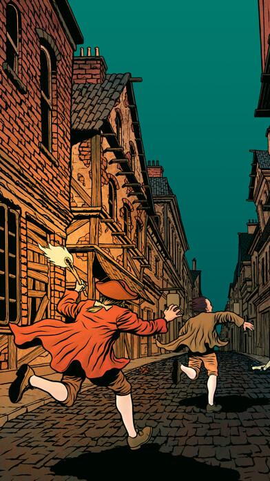 Emulate iPhone app Trials of the Thief-Taker using MyAndroid