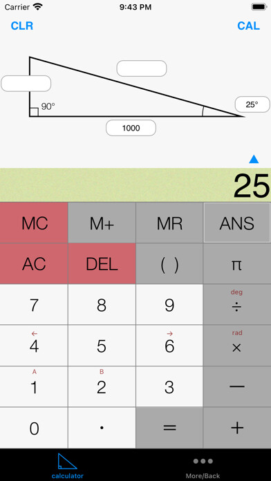 Emulate iPhone app Triangle2 using MyAndroid