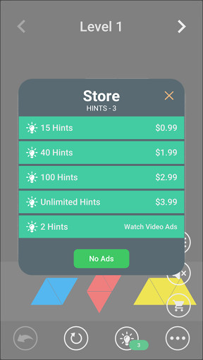 Emulate Android APK Triangle Puzzle