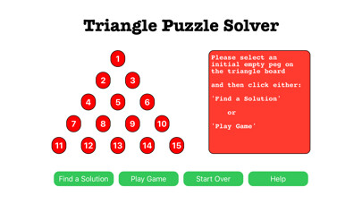 Emulate iPhone app Triangle Puzzle Solver using MyAndroid Emulate iPhone app Triangle Puzzle Solver using MyAndroid