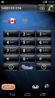 Emulate Android APK Tribair International SIM card Emulate Android APK Tribair International SIM card