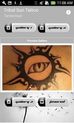 Emulate Android APK Tribal Sun Tattoo