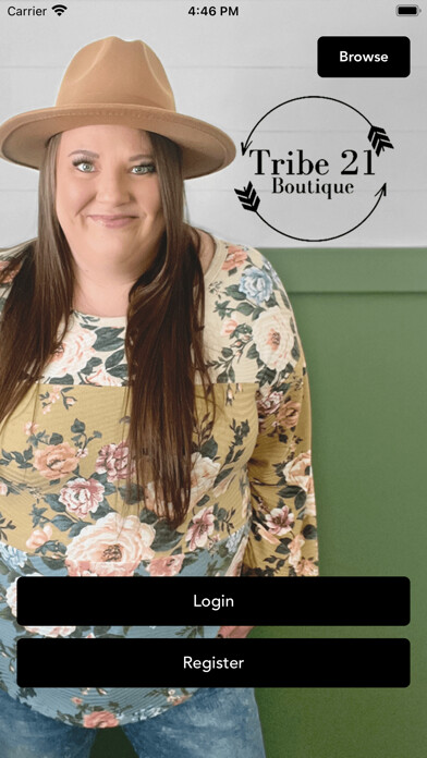Emulate iPhone app Tribe 21 Boutique using MyAndroid Emulate iPhone app Tribe 21 Boutique using MyAndroid