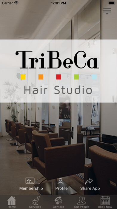 Emulate iPhone app Tribeca Salon using MyAndroid Emulate iPhone app Tribeca Salon using MyAndroid