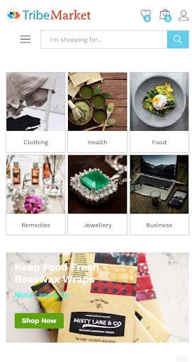 Run android online APK Tribe Market from MyAndroid or emulate Tribe Market using MyAndroid