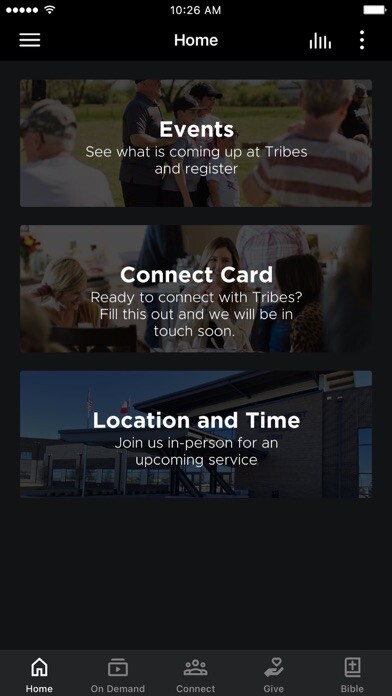 Emulate iPhone app Tribes Church App using MyAndroid Emulate iPhone app Tribes Church App using MyAndroid