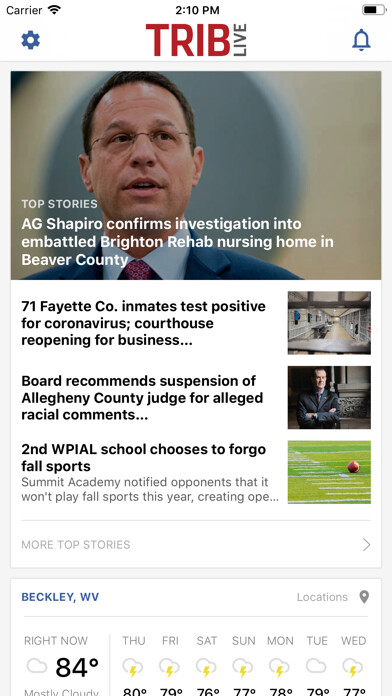 Emulate iPhone app TribLIVE News & Sports using MyAndroid Emulate iPhone app TribLIVE News & Sports using MyAndroid