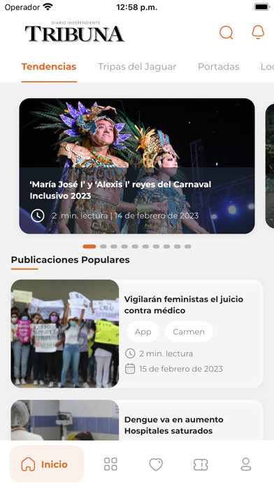 Emulate iPhone app Tribuna Campeche using MyAndroid Emulate iPhone app Tribuna Campeche using MyAndroid