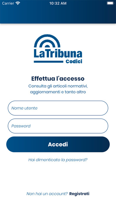 Emulate iPhone app TribunaCodici using MyAndroid Emulate iPhone app TribunaCodici using MyAndroid