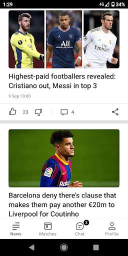 Run android online APK Tribuna.com: Big soccer news from MyAndroid or emulate Tribuna.com: Big soccer news using MyAndroid