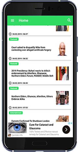 Run android online APK TriceNews from MyAndroid or emulate TriceNews using MyAndroid
