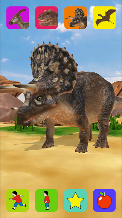 Emulate iPhone app Triceratops, Kids, Dinosaur using MyAndroid Emulate iPhone app Triceratops, Kids, Dinosaur using MyAndroid