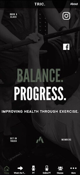 Run android online APK TRIC. Health  Fitness from MyAndroid or emulate TRIC. Health  Fitness using MyAndroid