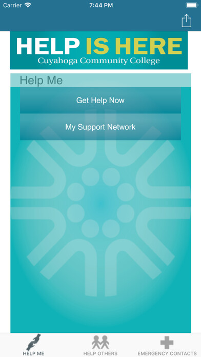 Emulate iPhone app Tri-C Help Is Here using MyAndroid