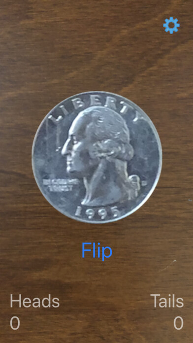 Emulate iPhone app Trick Coin Flip using MyAndroid