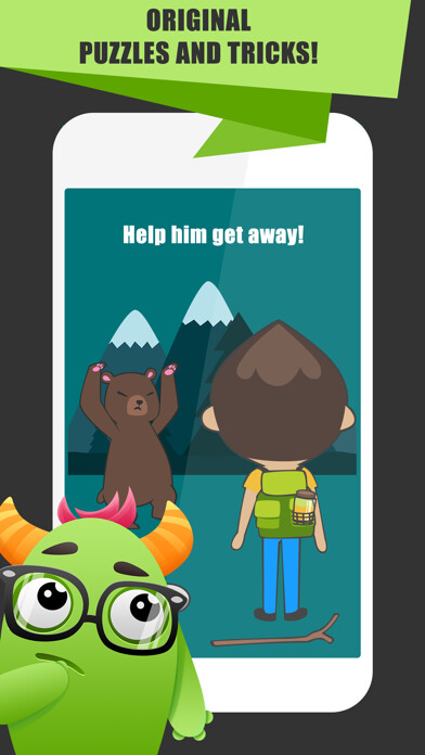 Emulate iPhone app Tricked – Smart Brain Teasers using MyAndroid