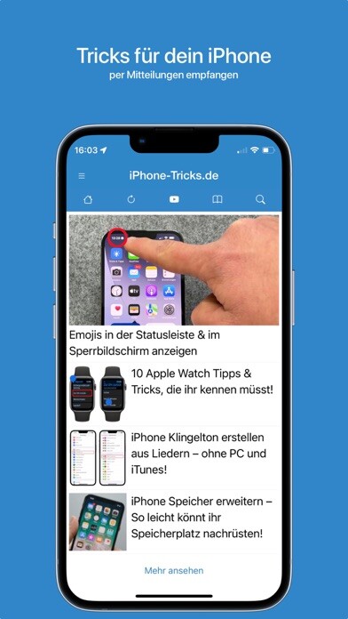 Emulate iPhone app Tricks fürs iPhone using MyAndroid Emulate iPhone app Tricks fürs iPhone using MyAndroid