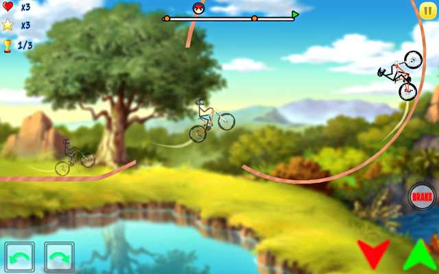 Emulate Android APK Tricky BMX Bike Racing:Extreme Bicycle Racing