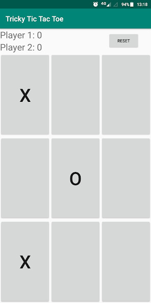 Emulate Android APK TrickyTicTacToe