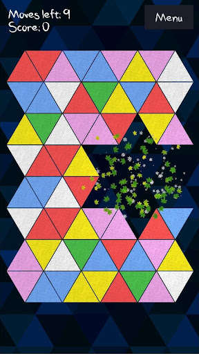 Run android online APK Tricky Triangles: Free Color Match Puzzle Game from MyAndroid or emulate Tricky Triangles: Free Color Match Puzzle Game using MyAndroid