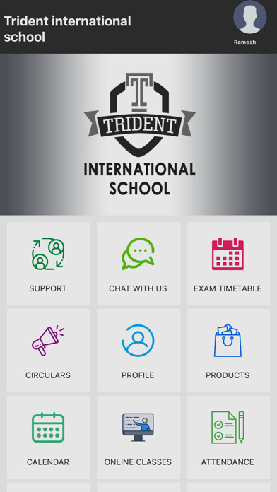 Emulate iPhone app Trident International School using MyAndroid Emulate iPhone app Trident International School using MyAndroid