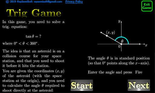 Run android online APK Trig Game from MyAndroid or emulate Trig Game using MyAndroid
