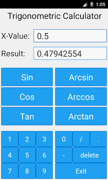 Run android online APK Trigonometric Calculator from MyAndroid or emulate Trigonometric Calculator using MyAndroid Run android online APK Trigonometric Calculator from MyAndroid or emulate Trigonometric Calculator using MyAndroid