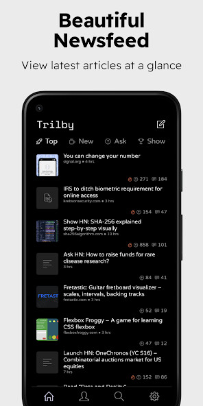 Run android online APK Trilby for Hacker News from MyAndroid or emulate Trilby for Hacker News using MyAndroid Run android online APK Trilby for Hacker News from MyAndroid or emulate Trilby for Hacker News using MyAndroid
