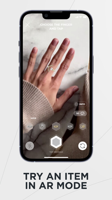 Emulate iPhone app Trillion: AR jewelry try on using MyAndroid Emulate iPhone app Trillion: AR jewelry try on using MyAndroid