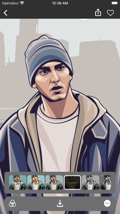 Emulate iPhone app Trill Wallpaper Dope 4K using MyAndroid