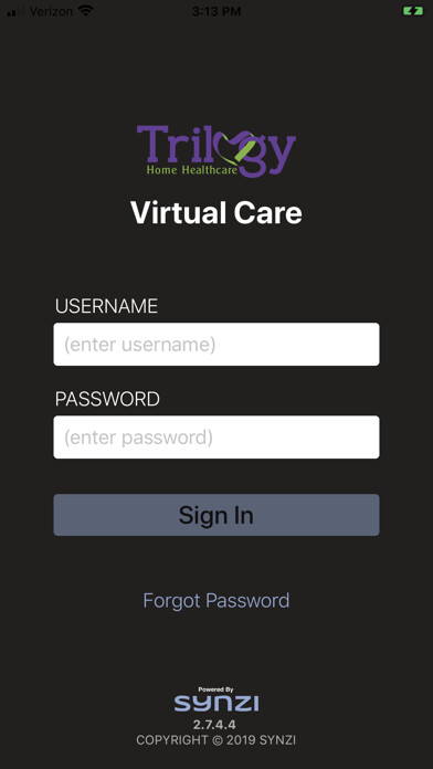 Emulate iPhone app Trilogy Virtual Care using MyAndroid Emulate iPhone app Trilogy Virtual Care using MyAndroid