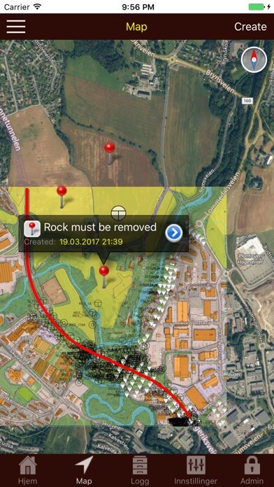 Emulate iPhone app Trimble Novapoint GO using MyAndroid