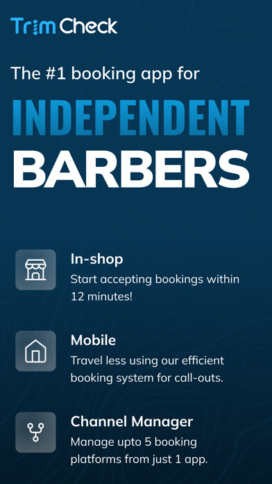 Emulate iPhone app TrimCheck: Barber Booking App using MyAndroid Emulate iPhone app TrimCheck: Barber Booking App using MyAndroid