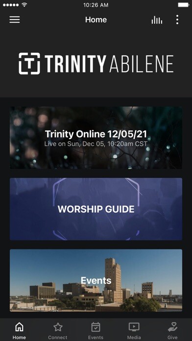 Emulate iPhone app Trinity Abilene using MyAndroid