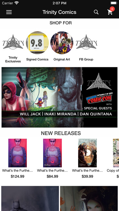 Emulate iPhone app Trinity Comics using MyAndroid Emulate iPhone app Trinity Comics using MyAndroid