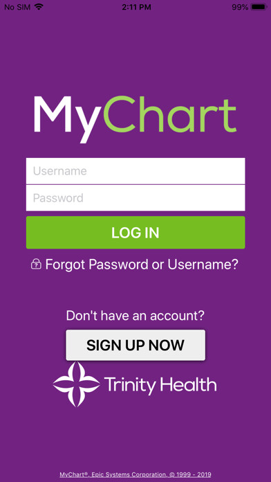 Emulate iPhone app Trinity Health MyChart using MyAndroid Emulate iPhone app Trinity Health MyChart using MyAndroid