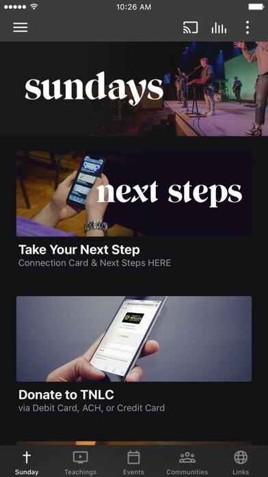 Emulate iPhone app Trinity New Life Church using MyAndroid Emulate iPhone app Trinity New Life Church using MyAndroid