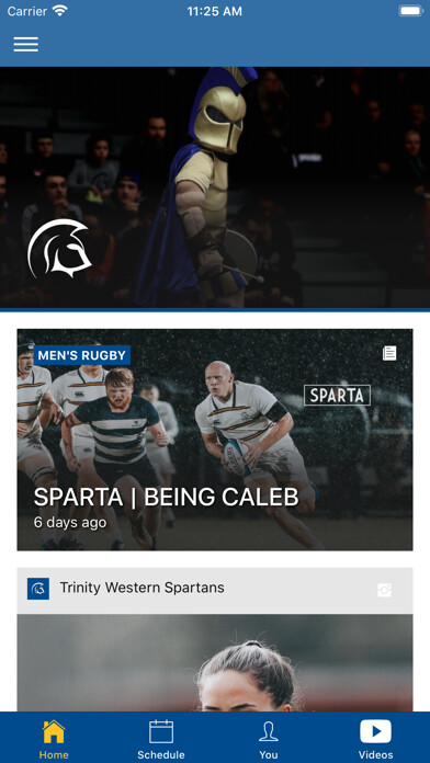Emulate iPhone app Trinity Western Spartans using MyAndroid Emulate iPhone app Trinity Western Spartans using MyAndroid