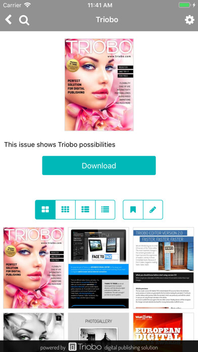 Emulate iPhone app Triobo Content Reader using MyAndroid Emulate iPhone app Triobo Content Reader using MyAndroid