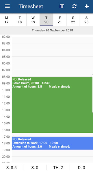 Run android online APK triOpsis Timesheets from MyAndroid or emulate triOpsis Timesheets using MyAndroid