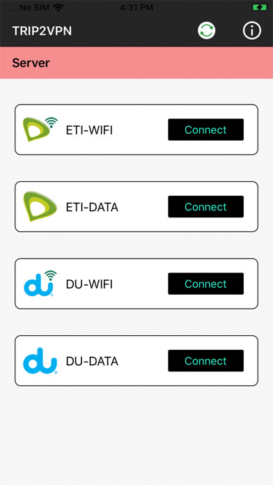 Emulate iPhone app TRIP2VPN using MyAndroid Emulate iPhone app TRIP2VPN using MyAndroid